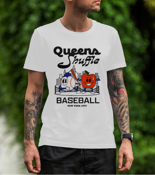 Queens Shuffle Baseball New York City T-Shirt