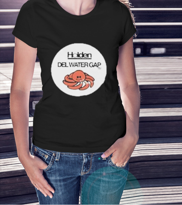 Holden Del Water Gap Octopus Fruit Sticker T-Shirt