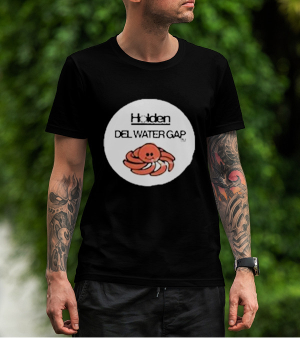 Holden Del Water Gap Octopus Fruit Sticker T-Shirt