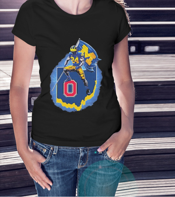Michigan Victory Over Ohio Four Consecutive Wins Football Rivalry T-Shirt