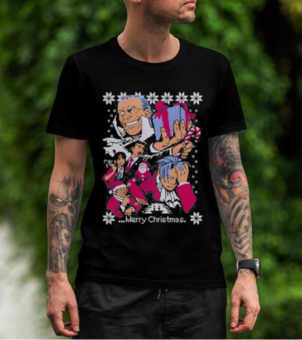 Merry Christmas Turnabout With Nina Matsumoto Characters T-Shirt