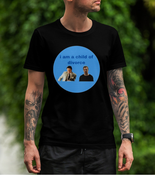 James Mcavoy Michael Fassbender I Am A Child Of Divorce I Am A Child Of Divorce T-Shirt