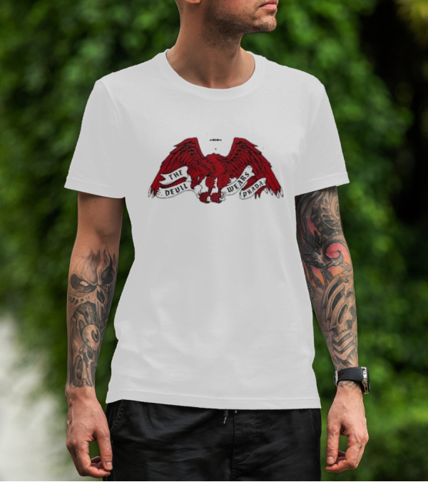 The Devil Wears Prada Eagle Banner T-Shirt