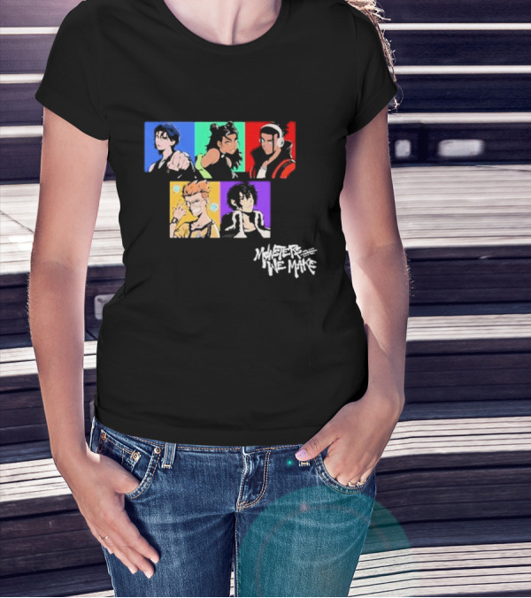Monsters We Make Colorful Character Portraits T-Shirt