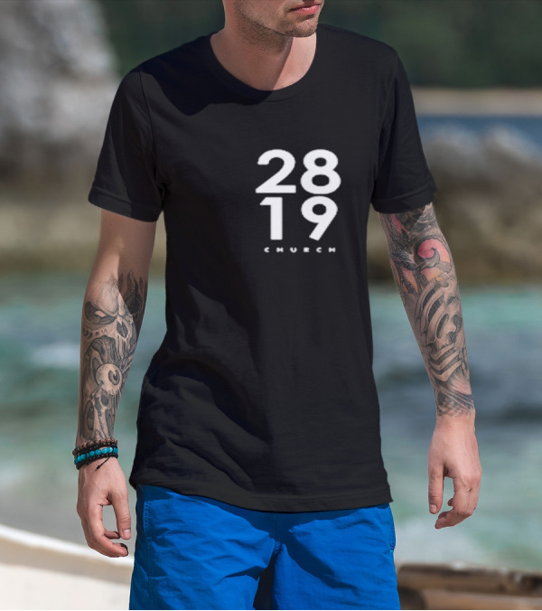 Philip Anthony Mitchell 2819 Church Minimalist Number T-Shirt