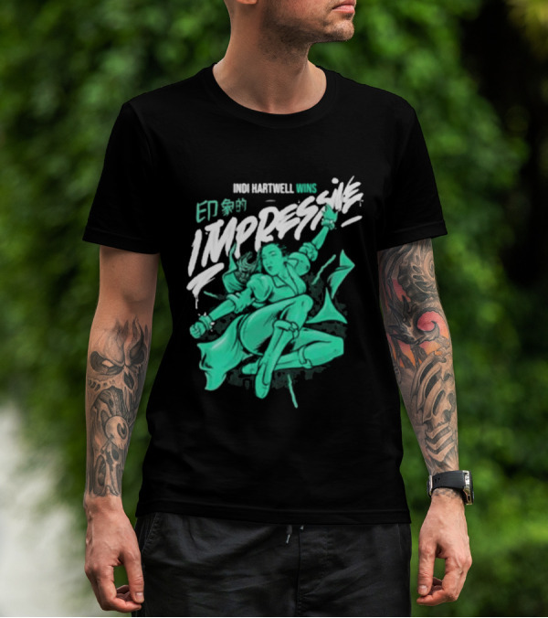 Indi Hartwell Wins Impressive T-Shirt