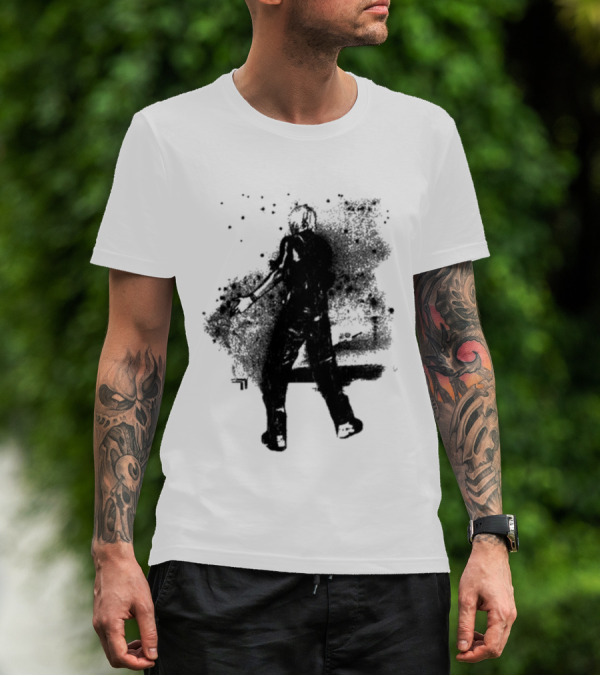 Lil Tjay Way Out The Hood Black And White Urban T-Shirt