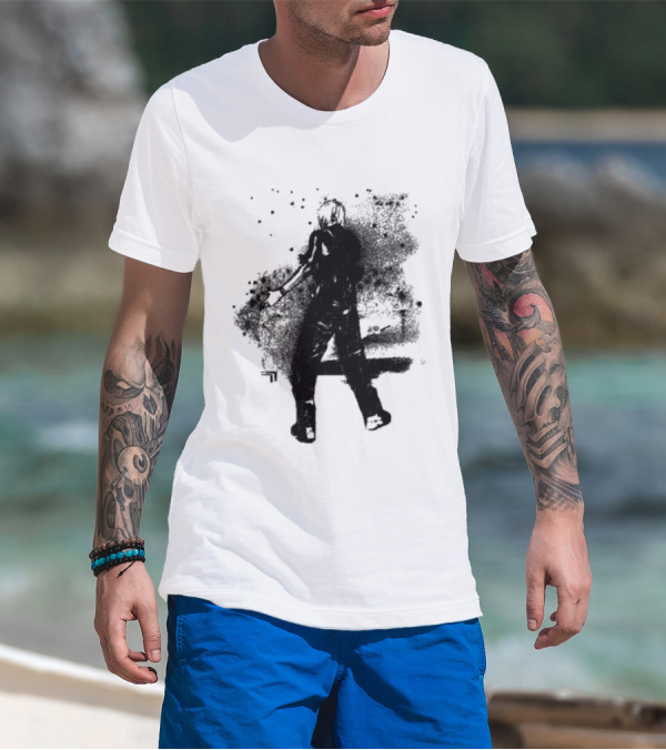 Lil Tjay Way Out The Hood Black And White Urban T-Shirt