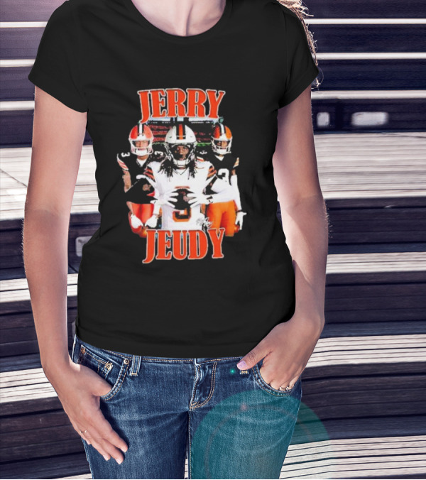 Jerry Jeudy Cleveland Browns Game Day Football Players T-Shirt