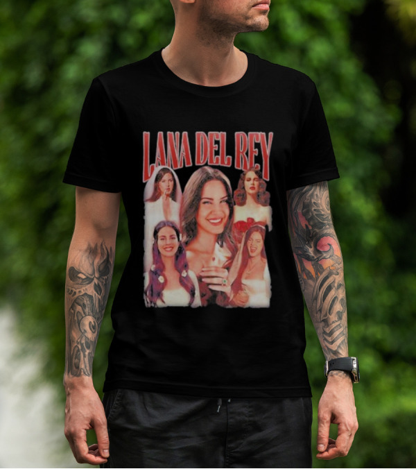 Lana Del Rey Iconic Collage T-Shirt
