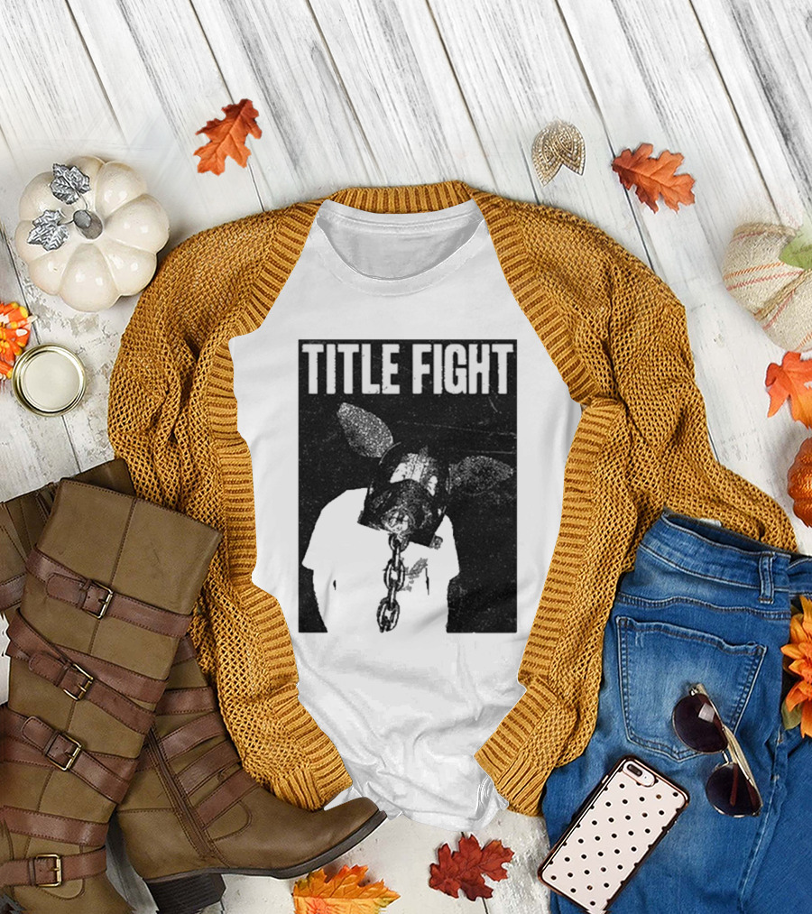 Title Fight Pig Mask Chain T-Shirt