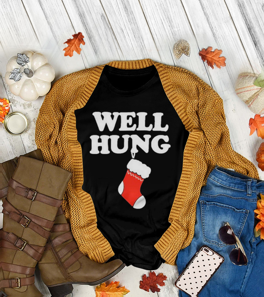 Danny Duncan Well Hung Holiday Stocking T-Shirt