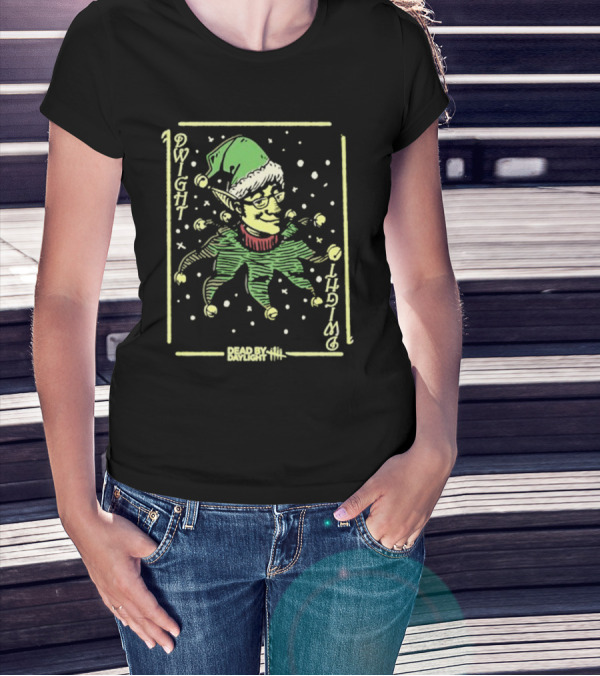 Dead By Daylight Dwight In Dwelf Christmas Attire T-Shirt