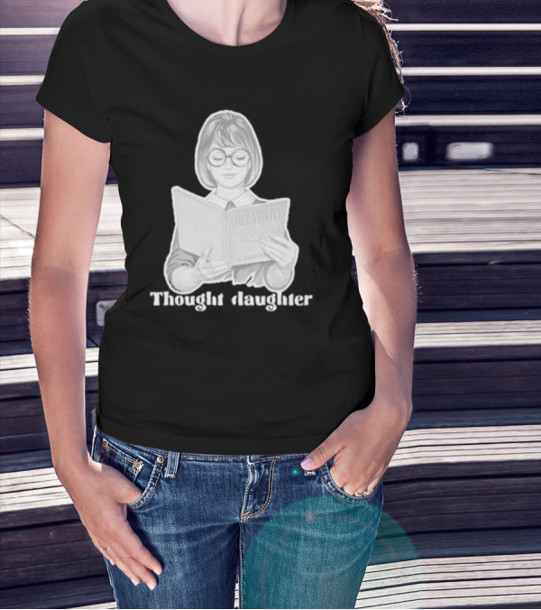 Relativity Thought Daughter Einstein Book Reader T-Shirt