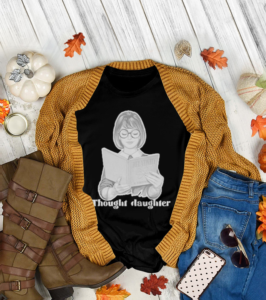 Relativity Thought Daughter Einstein Book Reader T-Shirt