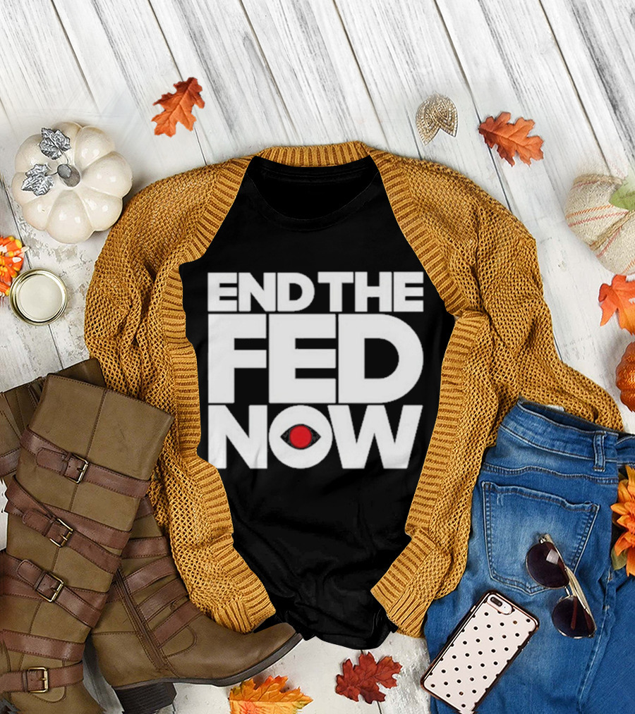 End The Fed Now Bitcoin Magazine T-Shirt