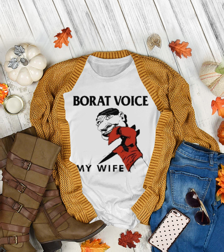 Matt Skiba Borat Voice My Wife Comic T-Shirt