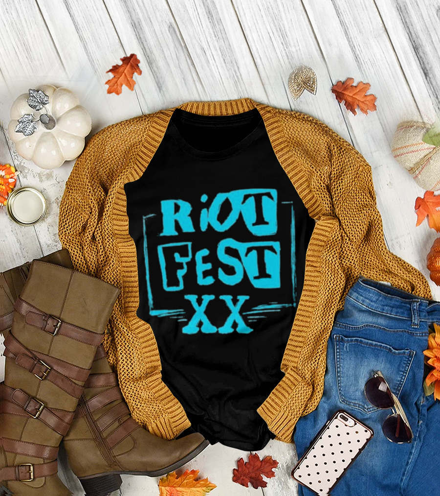 Riot Fest XX 20th Anniversary T-Shirt