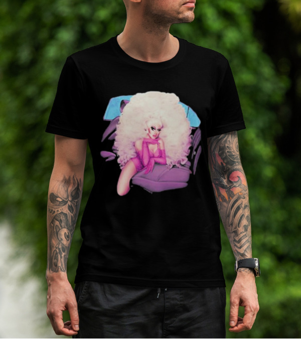 Trixie Mattel Glamorous Blonde Drag In Backseat T-Shirt