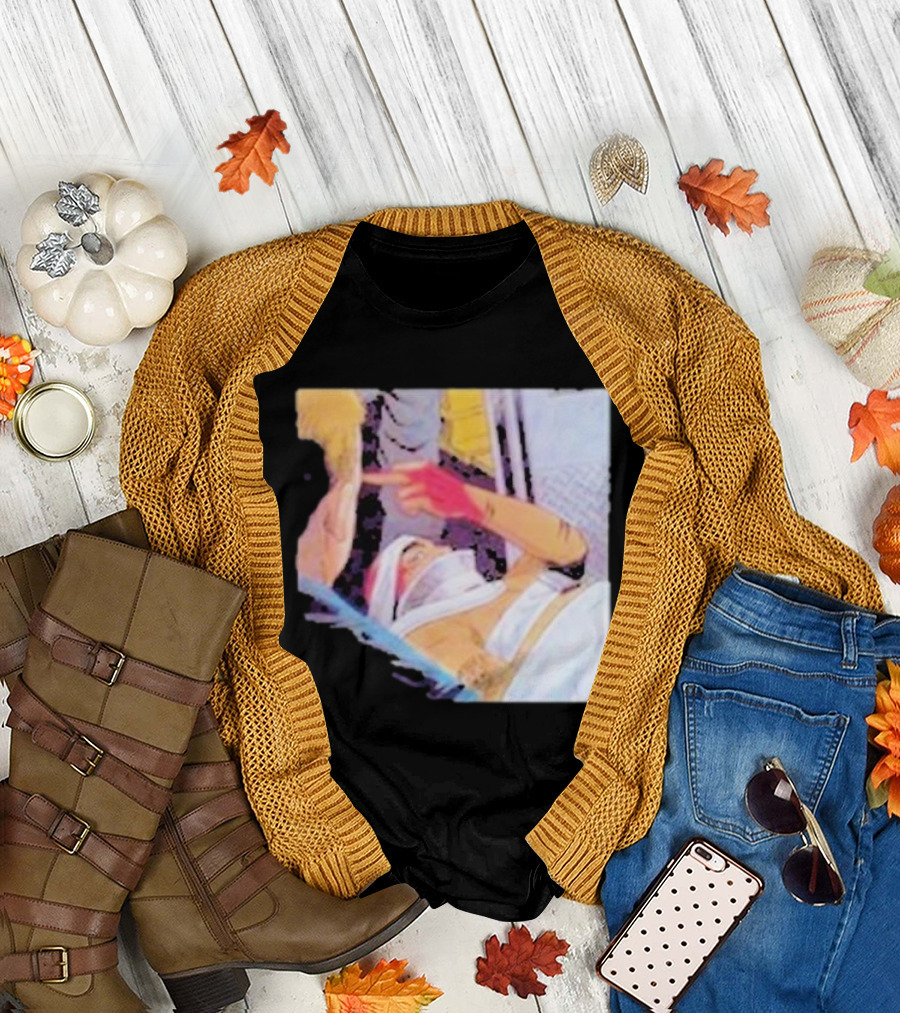 Tupac on a Stretcher After Being Shot Scene T-Shirt