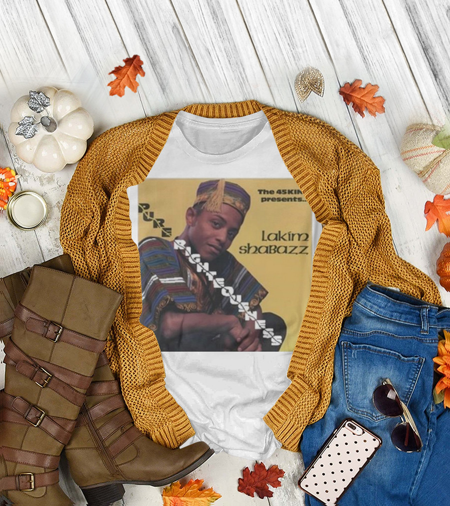 The 45 King Presents Lakim Shabazz Pure Righteousness Album T-Shirt