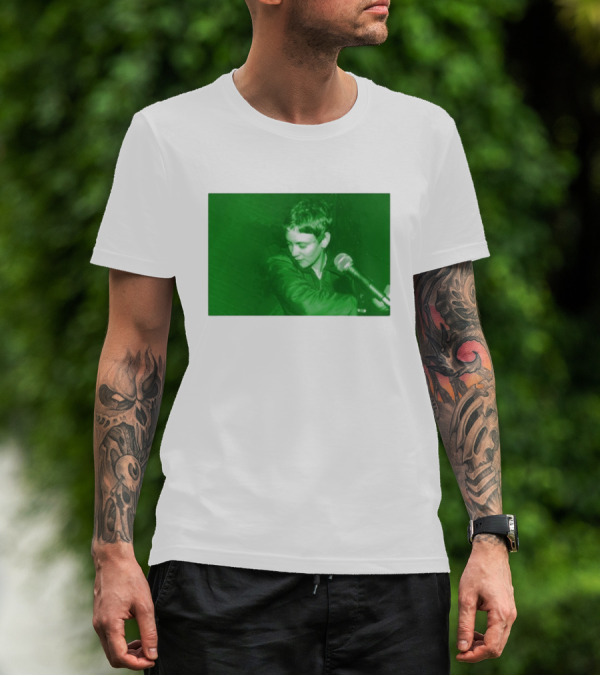 Joyce Manor Dear Nora Green Microphone Performance T-Shirt