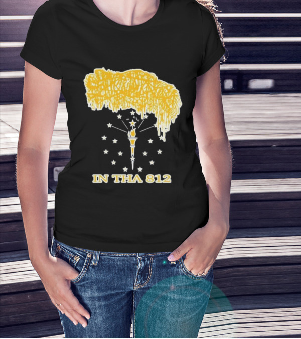 Indiana In Tha 812 Stars Torch Noodles T-Shirt