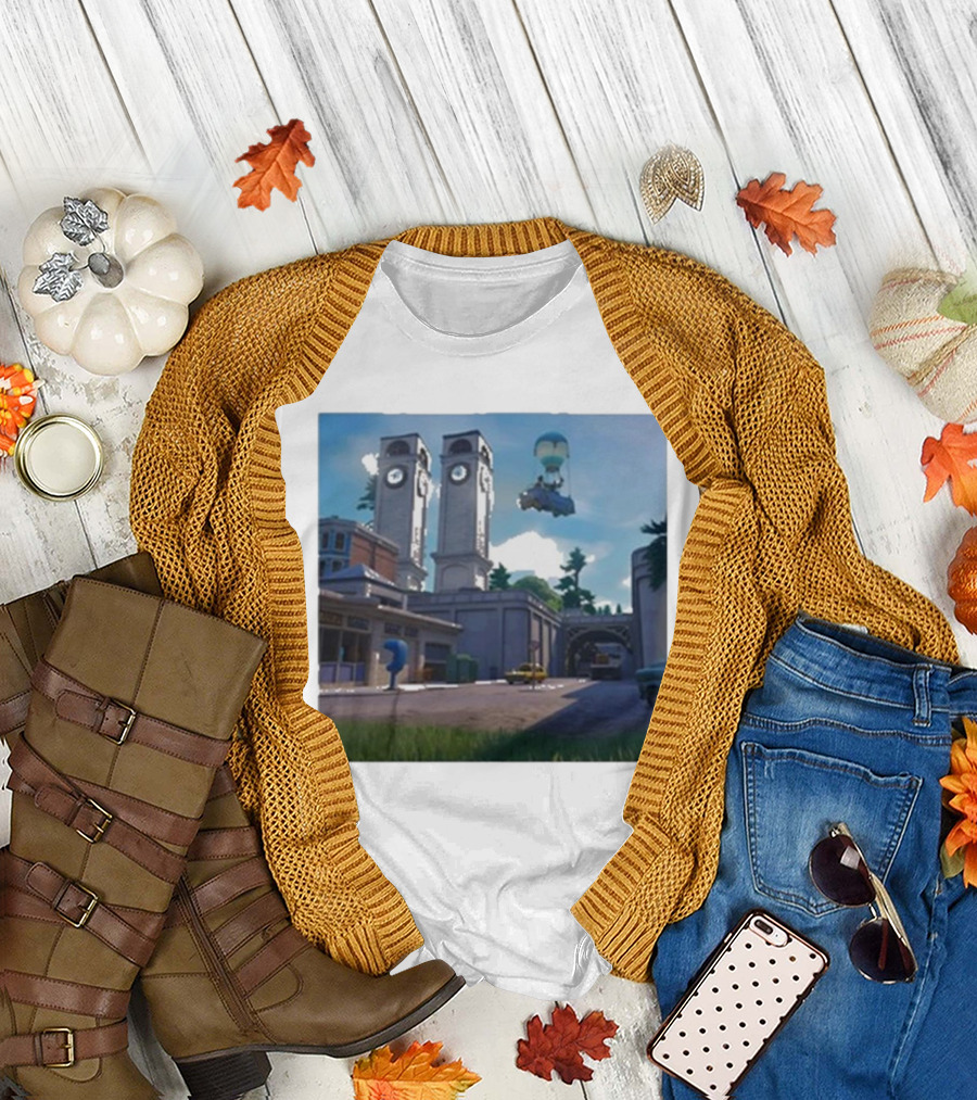 Tilted Towers Event Fortnite Image T-Shirt