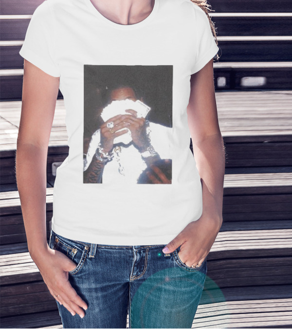 Victor Victor Money Fan Bling T-Shirt