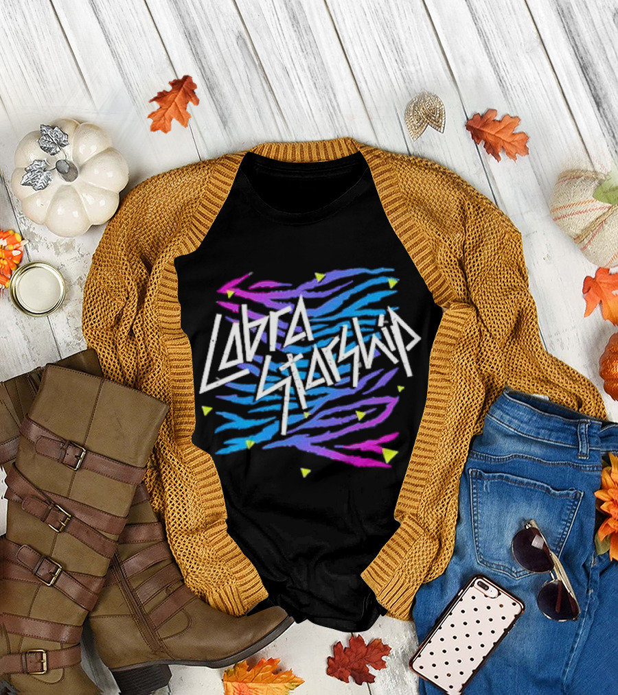 Cobra Starship Neon Zebra Print Tour T-Shirt
