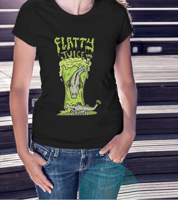 Flatty Juice Powerfish Dr. Moose T-Shirt