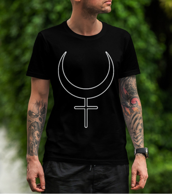 Maria Brink Nosferatu Moon Cross T-Shirt