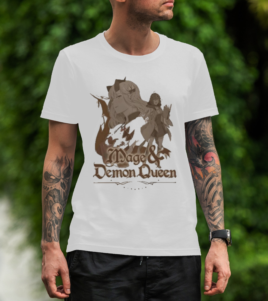 Mage And Demon Queen Webtoon Aesthetic Anime Character T-Shirt