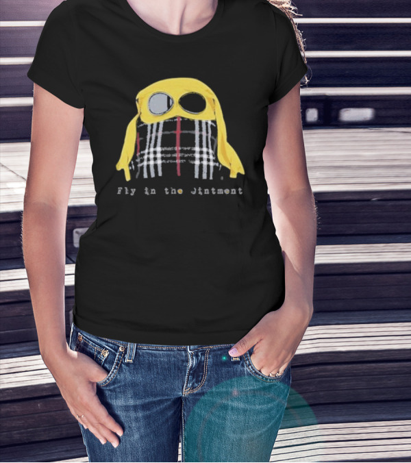 Fly In The Jintment Yellow Hat Plaid T-Shirt