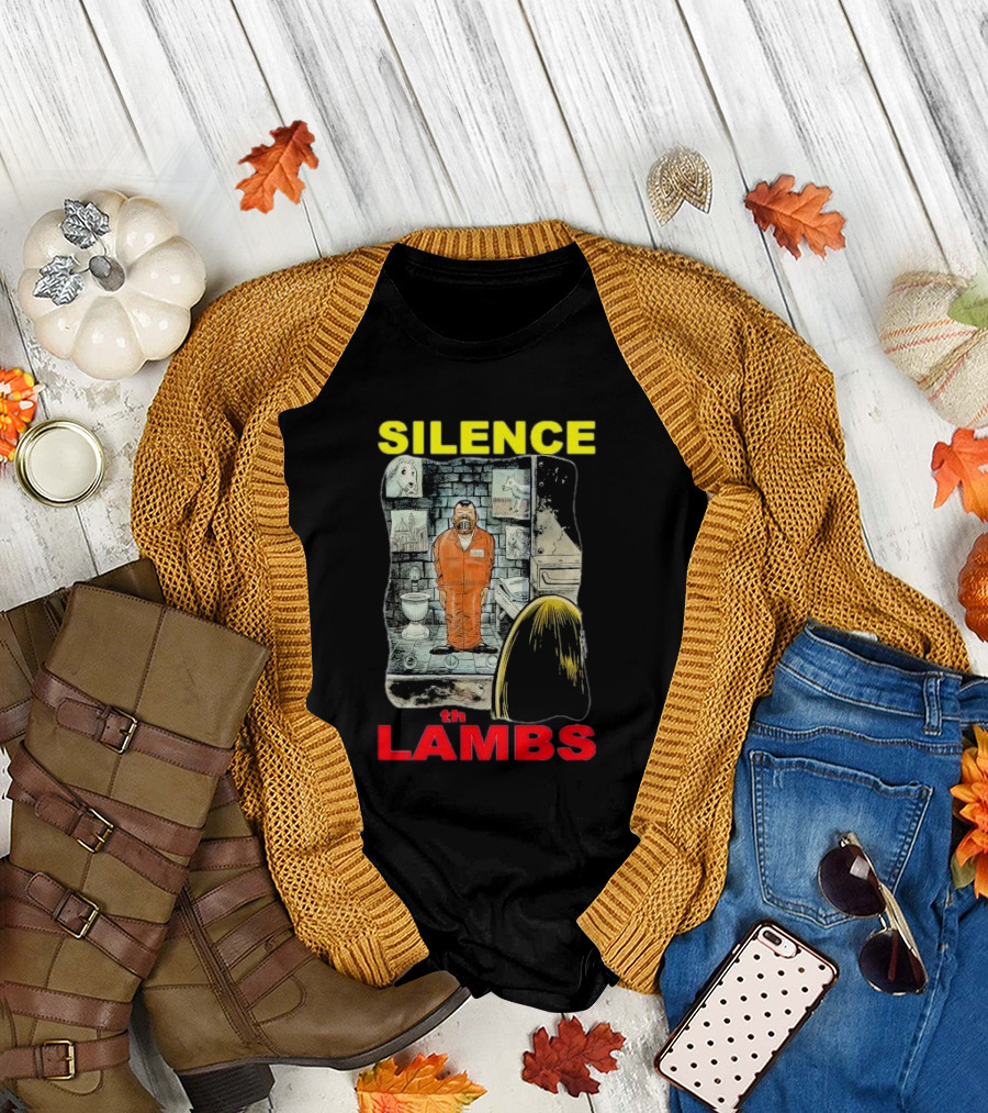 Silence Of The Lambs Zombie Daily Hannibal Lecter Prison Scene T-Shirt