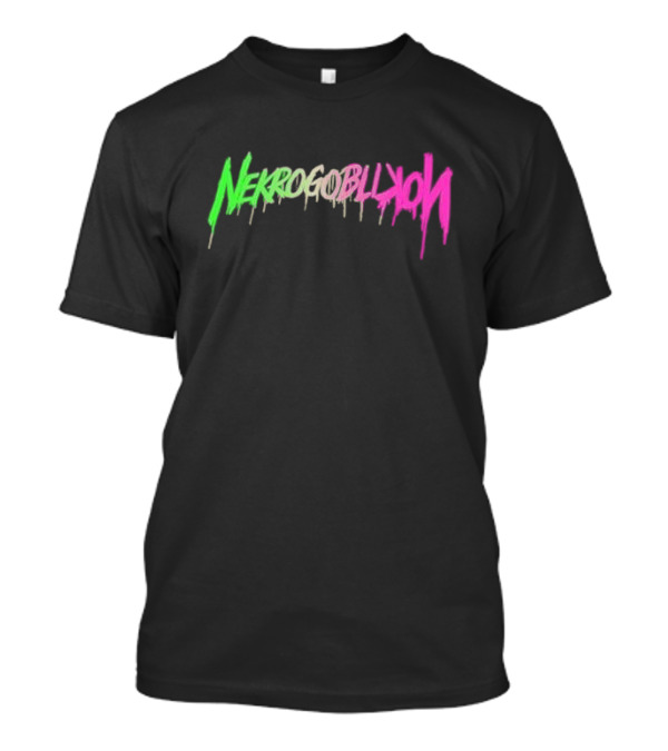 Nekrogoblikon Goblin Mode Wicked Ombre Neon Drip T-Shirt