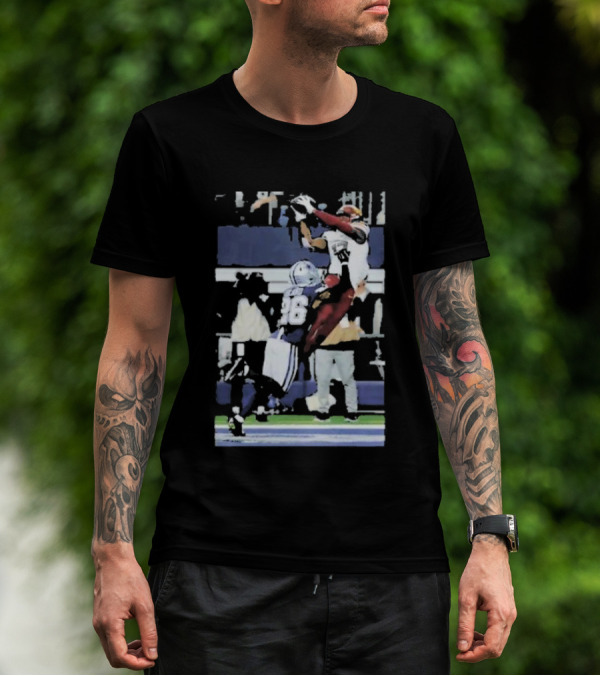 Terry McLaurin Late TD Catch Washington Football Dallas Cowboys Game Moment T-Shirt