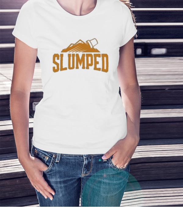 Slumped Gold Mountain Cup T-Shirt