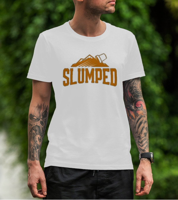 Slumped Gold Mountain Cup T-Shirt