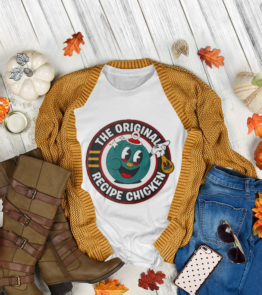 Yeye Weller x KFC The Original Recipe Chicken Christmas Bauble White Printed T-Shirt