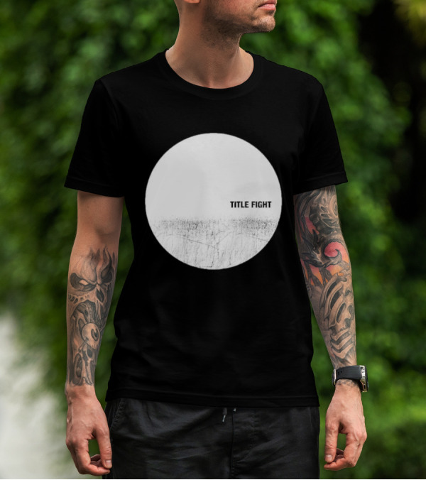 Title Fight Scratch Circle White T-Shirt