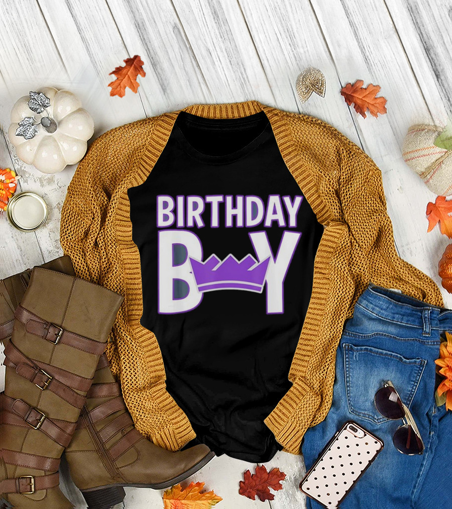 Birthday Boy Sacramento Kings NBA T-Shirt