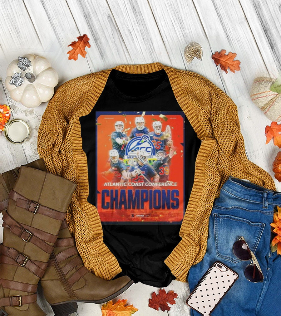 Syracuse Orange Men’s Lacrosse Atlantic Coast Conference Champions 2025 T-Shirt