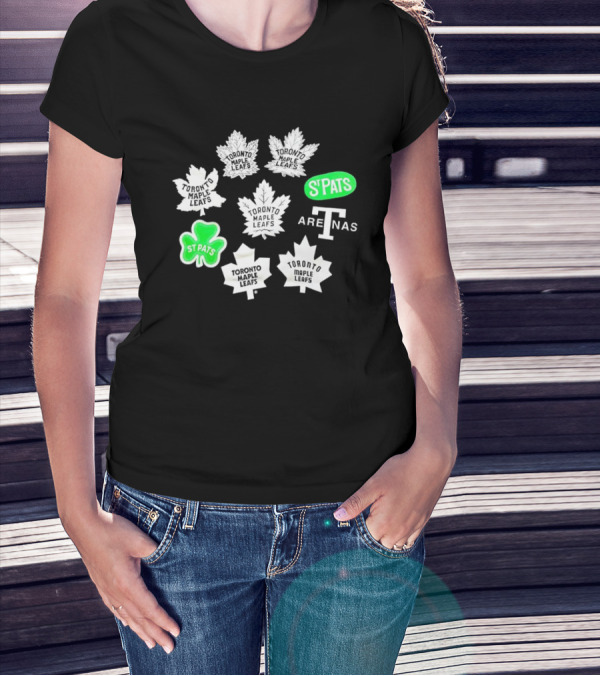 St Pats Arenas Toronto Maple Leafs Shamrock Classic T-Shirt