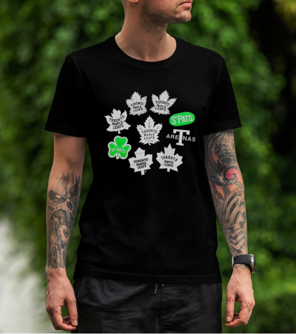 St Pats Arenas Toronto Maple Leafs Shamrock Classic T-Shirt