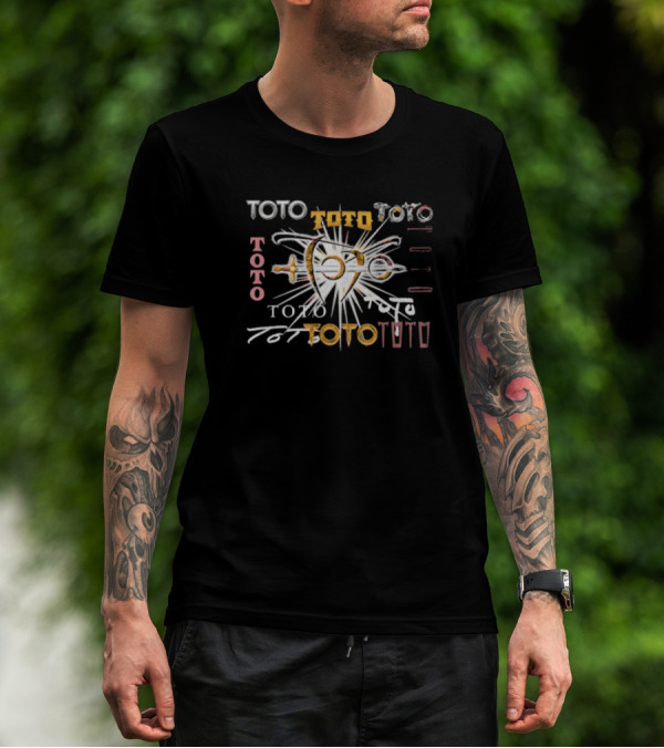 TOTO 40TH IV Anniversary Sword T-Shirt