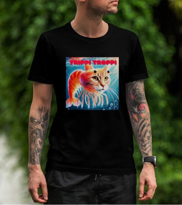 Trippi Troppi Cat Shrimp Hybrid T-Shirt