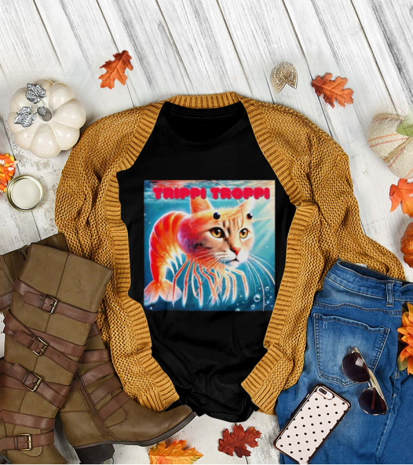 Trippi Troppi Cat Shrimp Hybrid T-Shirt