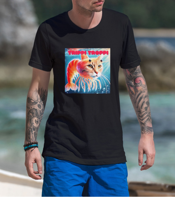 Trippi Troppi Cat Shrimp Hybrid T-Shirt