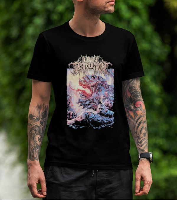 Within Destruction Deathwish Monster Art With Gory Details T-Shirt